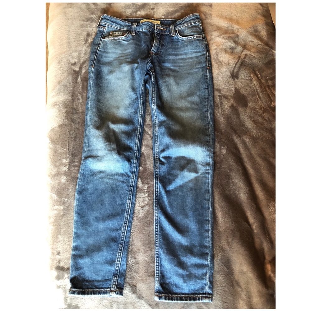 TOPSHOP BAXTER FIT MOTO PETITE JEANS